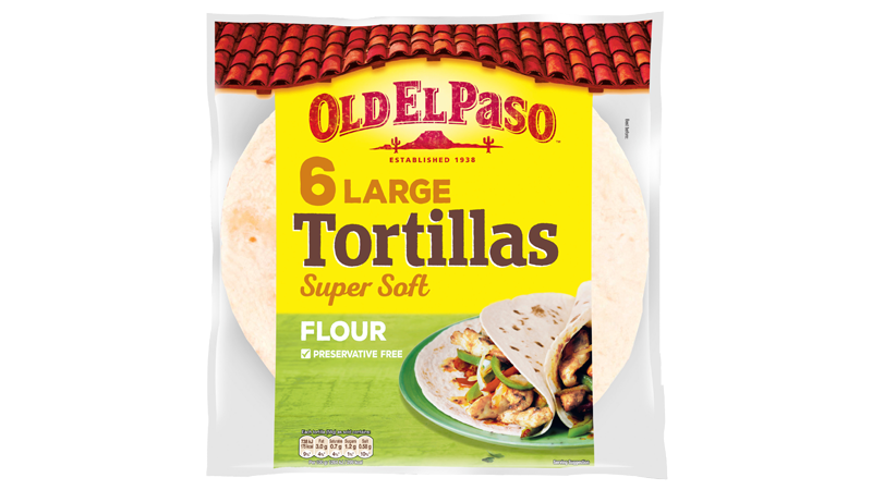 6 Soft Wrap Tortillas